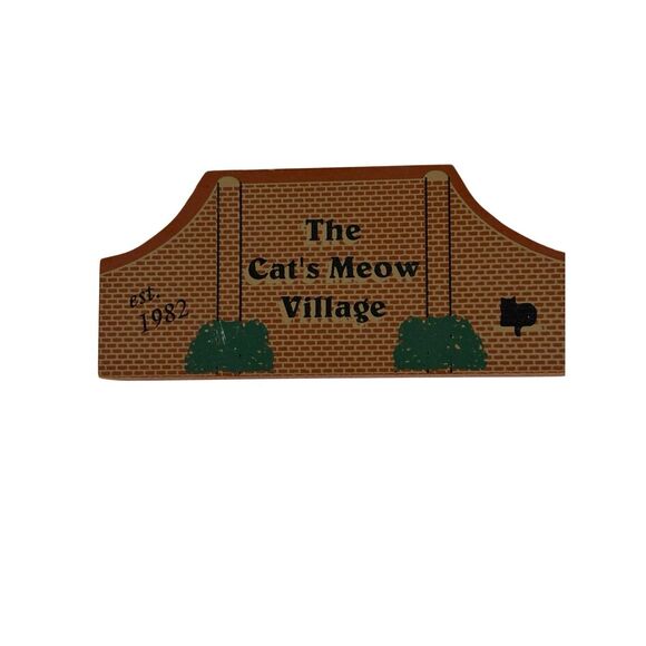Cat’s Meow Village, Collectible, Vintage - Picture 1 of 2